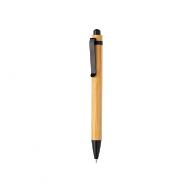 Logo trade promotional items image of: Bamboo pen