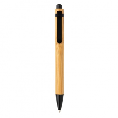 Logo trade business gifts image of: Bamboo pen