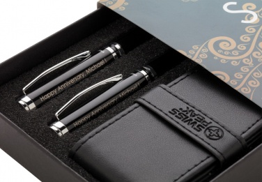 Logo trade promotional merchandise image of: Executive pen set