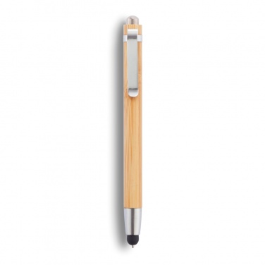 Logo trade advertising product photo of: Bamboo stylus pen