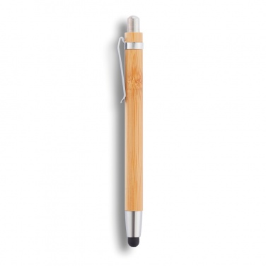 Logo trade business gift photo of: Bamboo stylus pen