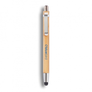 Logo trade advertising products picture of: Bamboo stylus pen