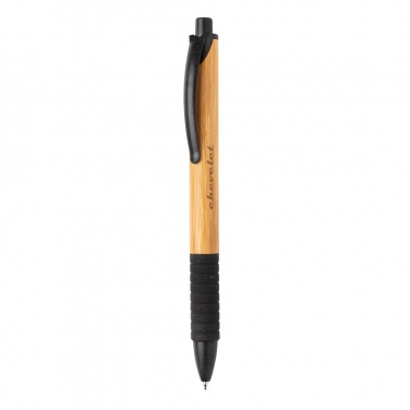 Logo trade promotional gifts image of: Bamboo & wheat straw pen