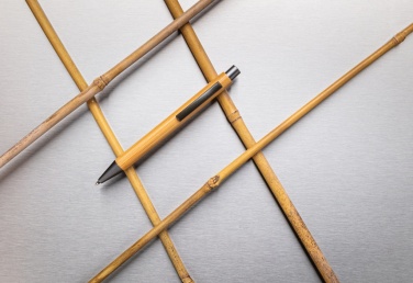 Logotrade advertising products photo of: Slim design bamboo pen
