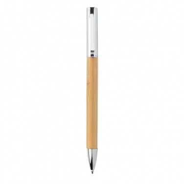 Logo trade promotional gift photo of: Modern bamboo pen