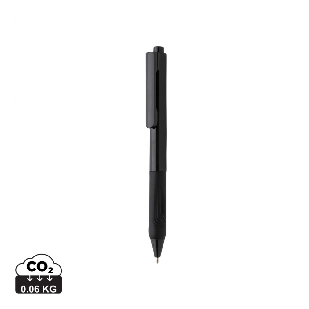 Logotrade advertising product image of: X9 solid pen with silicone grip