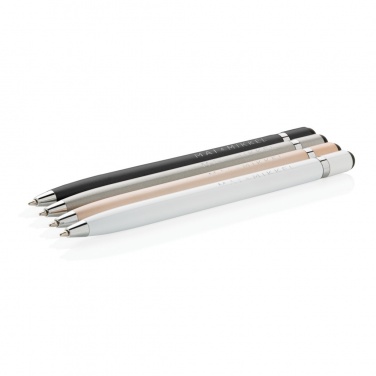 Logo trade corporate gift photo of: Simplistic metal pen