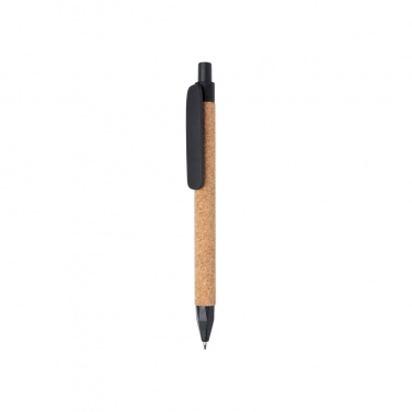 Logo trade promotional items picture of: Write wheatstraw and cork pen