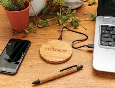 Logotrade corporate gift picture of: Write wheatstraw and cork pen