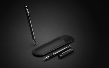 Logotrade promotional giveaways photo of: Swiss Peak deluxe pen set in PU pouch