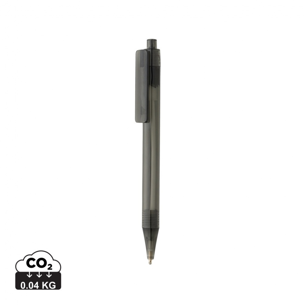 Logo trade corporate gift photo of: GRS RPET X8 transparent pen