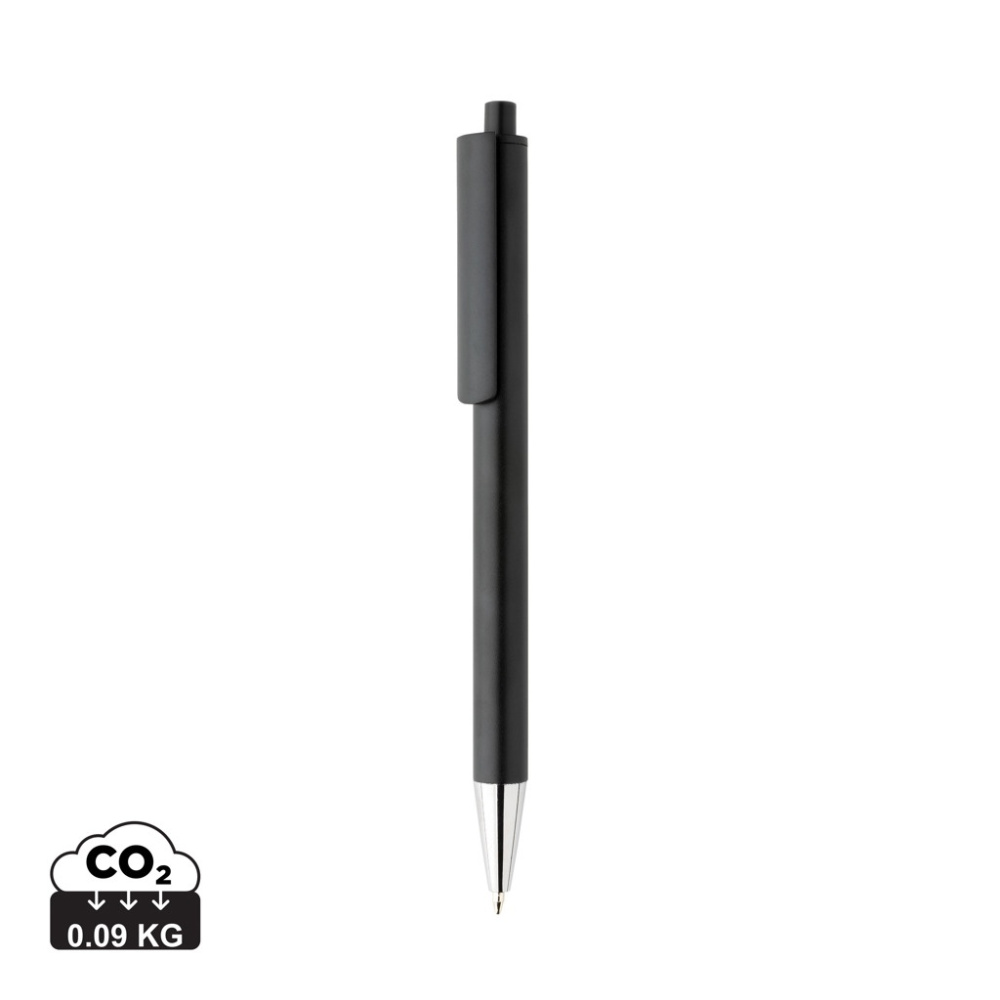 Logotrade promotional gift picture of: Amisk RCS certified recycled aluminum pen