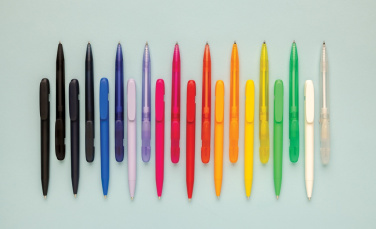 Logo trade promotional merchandise image of: Devin GRS certified RABS pen transparent