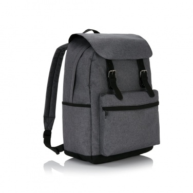 Logo trade promotional gifts image of: Laptop backpack with magnetic buckle straps
