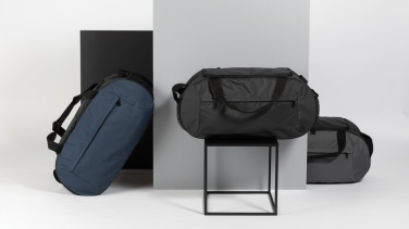 Logo trade promotional gifts picture of: Impact AWARE™ RPET modern sports duffel