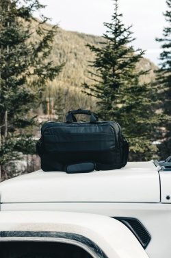 Logo trade advertising products image of: Armond AWARE™ RPET weekend duffel bag
