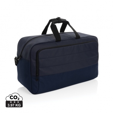 Logo trade promotional items image of: Armond AWARE™ RPET weekend duffel bag