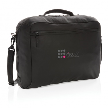 Logotrade business gifts photo of: Fashion black 15.6" laptop bag PVC free