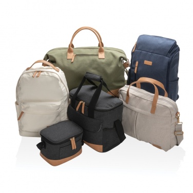 Logo trade advertising products picture of: Impact AWARE™ 16 oz. recycled canvas backpack