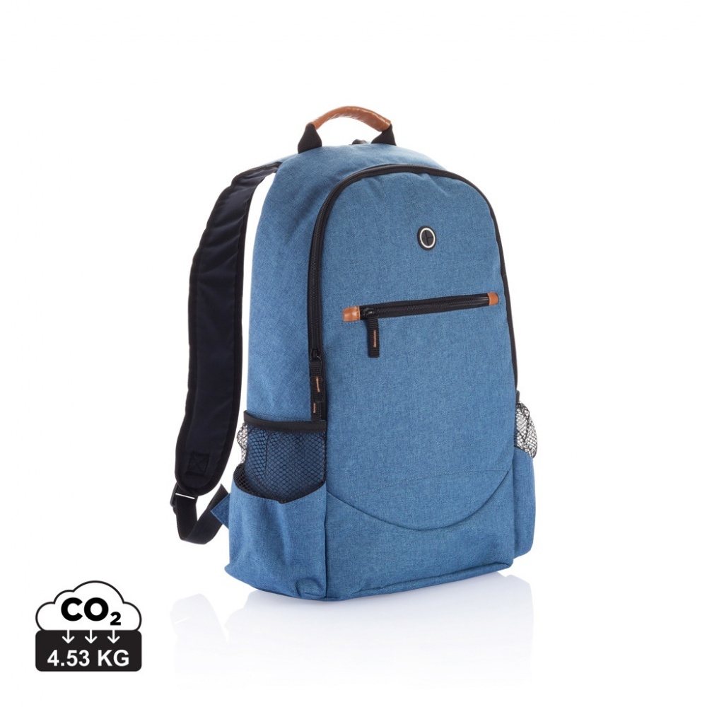 Logo trade promotional items image of: Fashion duo tone backpack
