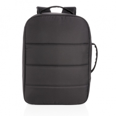 Logo trade promotional merchandise image of: Impact AWARE™ RPET anti-theft 15.6" laptop backpack