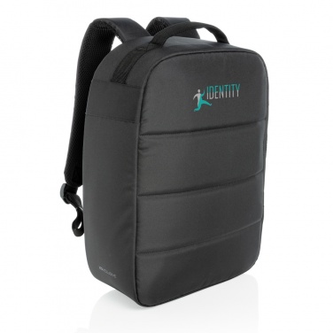 Logotrade promotional products photo of: Impact AWARE™ RPET anti-theft 15.6" laptop backpack