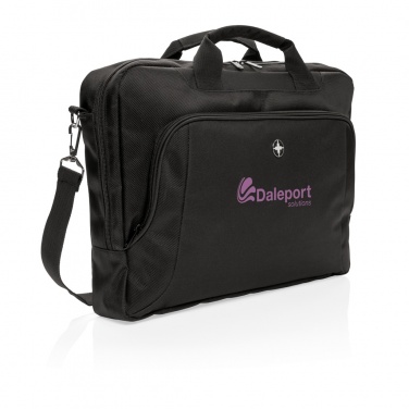 Logo trade promotional giveaway photo of: Deluxe 15” laptop bag