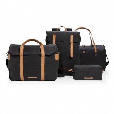 Logotrade promotional products photo of: Canvas laptop backpack PVC free