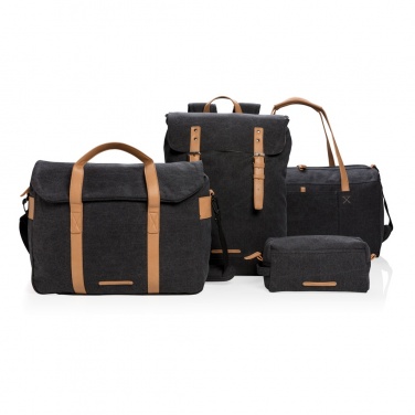 Logotrade promotional giveaway picture of: Canvas travel/weekend bag PVC free