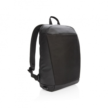 Logo trade promotional products picture of: Madrid anti-theft RFID USB laptop backpack PVC free