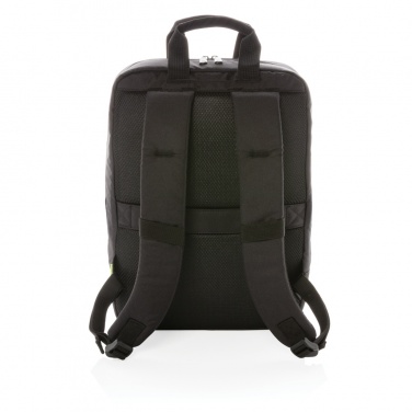 Logo trade promotional merchandise picture of: Soho business RPET 15.6" laptop backpack PVC free