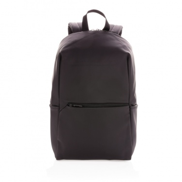 Logo trade advertising products image of: Smooth PU 15.6"laptop backpack