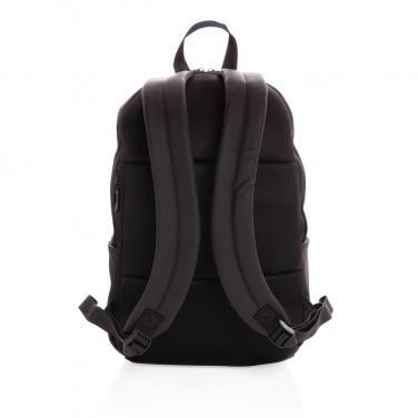 Logo trade business gifts image of: Smooth PU 15.6"laptop backpack