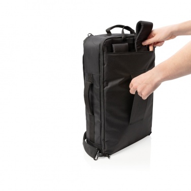 Logotrade promotional merchandise picture of: Swiss peak convertible travel backpack PVC free