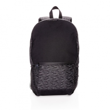 Logotrade promotional products photo of: AWARE™ RPET Reflective laptop backpack
