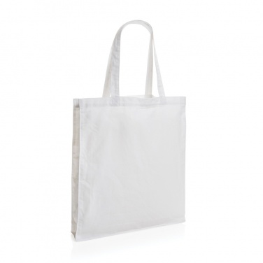 Logotrade business gift image of: Impact AWARE™ Recycled cotton tote w/bottom 145g