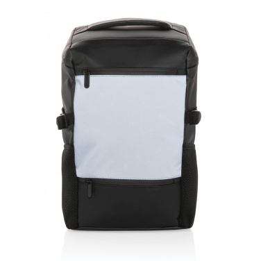 Logotrade advertising product image of: PU high visibility easy access 15.6" laptop backpack