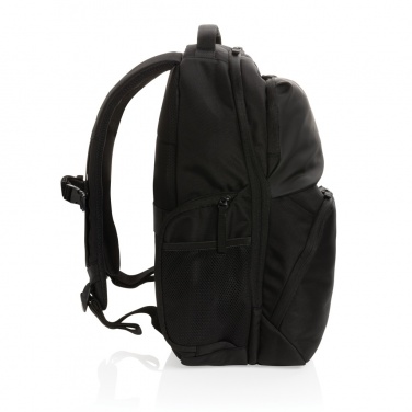 Logo trade corporate gift photo of: Swiss Peak AWARE™ RPET 15.6 inch commuter backpack