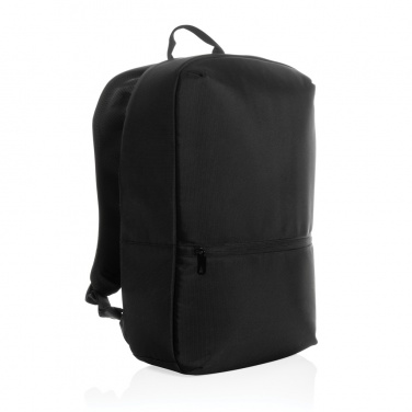 Logotrade corporate gift picture of: Impact AWARE™ 1200D Minimalist 15.6 inch laptop backpack