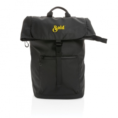 Logotrade promotional giveaway image of: Impact AWARE™ RPET water resistant 15.6" laptop backpack