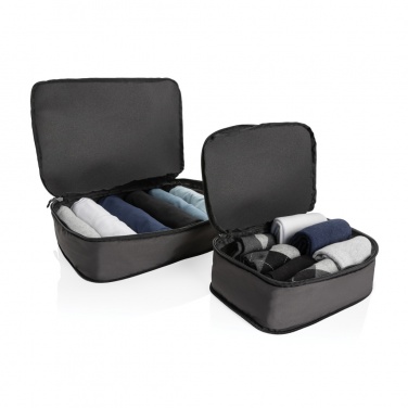 Logotrade promotional product image of: Swiss Peak Ridge AWARE™ RPET compression travel cubes 2pc