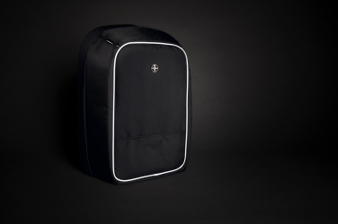 Logotrade advertising product picture of: Swiss Peak AWARE™ anti-theft 15.6" laptop backpack