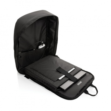 Logo trade advertising products picture of: Swiss Peak AWARE™ RFID anti-theft 15.6'' laptop backpack