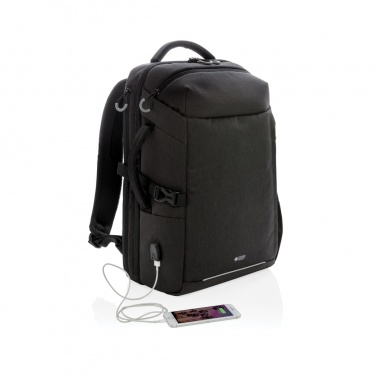 Logo trade promotional items image of: Swiss Peak AWARE™ XXL weekend travel backpack