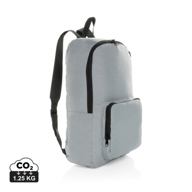 Logo trade advertising products image of: Dillon AWARE™ RPET foldable classic backpack