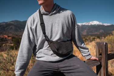 Logotrade promotional product image of: Crescent AWARE™ RPET half moon sling bag