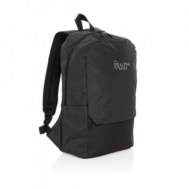 Logo trade promotional products image of: Kazu AWARE™ RPET basic 15.6 inch laptop backpack