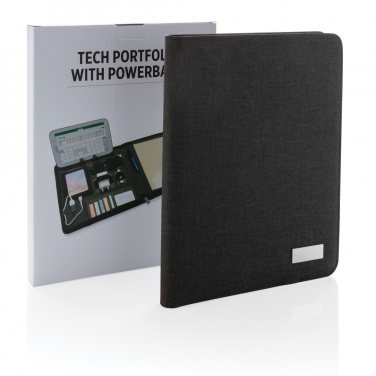 Logotrade promotional merchandise picture of: Tech portfolio with powerbank