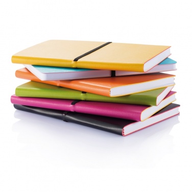 Logotrade advertising product picture of: Deluxe softcover A5 notebook