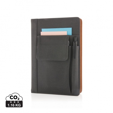 Logotrade business gifts photo of: Notebook with phone pocket